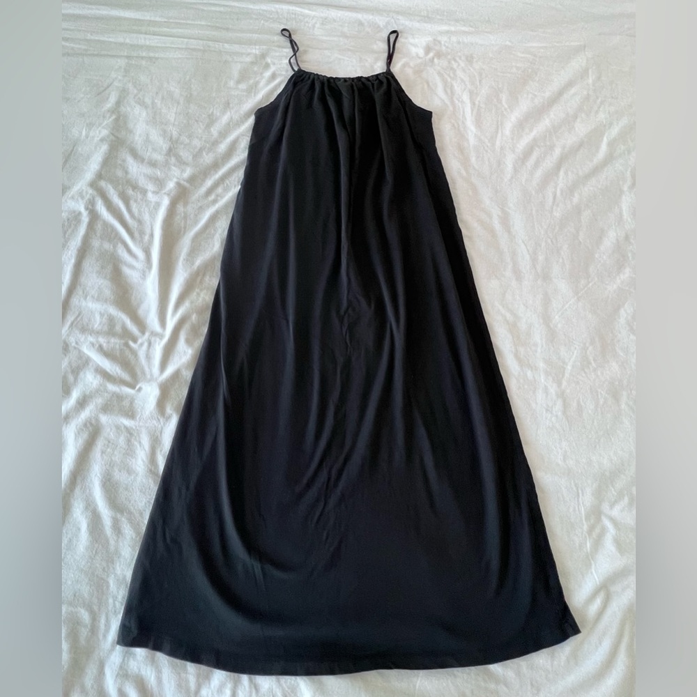 Zara Black Maxi Dress fits up to L